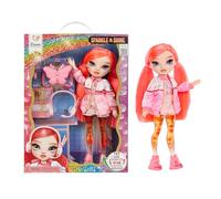 RAINBOW HIGH Sparkle & Shine Doll - Dawn - Muñeca de Moda de 28 cm con Pelo Rojo Coral y Burbujas Mágicas en Las Piernas, Color, Estilo, Juego, Coleccionable, para Niños de 4 a 12 Años o Más