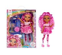 RAINBOW HIGH Sparkle & Shine Doll - Leilani - Muñeca de Moda de 28 cm con Pelo Rosa y Burbujas Mágicas en Las Piernas, Color, Estilo, Juego, Coleccionable, para Niños de 4 a 12 Años o Más