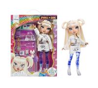 RAINBOW HIGH Sparkle & Shine Doll - Whitney - Muñeca de Moda de 28 cm con Pelo Blanco y Burbujas Mágicas en Las Piernas, Color, Estilo, Juego, Coleccionable, para Niños de 4 a 12 Años o Más