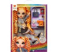 Rainbow High Muñeca Clementine Sparkle & Shine, Muñeca con accesorios +4 años