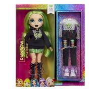 RAINBOW HIGH Style Icons Jade - Muñeca de Moda de 28 cm con Pelo Largo Que se Puede Cepillar, Viene con un Segundo Outfit, a Juego, y un Segundo Par de Zapatos, Flexible con 13 Puntos de Articulación