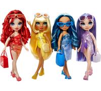 Rainbow High Swim & Style - Sunny (Yellow) - 28 cm Doll with Shimmery Wrap to St