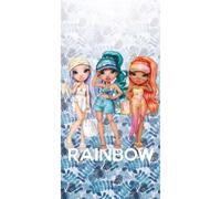 Rainbow High: Toalla de baño - 70 x 140 cm, 100% algodón