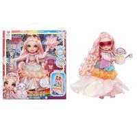 Rainbow High Winter Wonderland Bella - Muñeca de Moda Rosa de 11 Pulgadas con Nieve mágica Oculta a la Moda Que se hincha con Agua, y Kit de muñeco de Nieve, Gran Regalo para niños de 4 a 12 años
