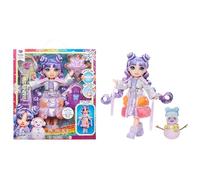 Rainbow High Winter Wonderland - Muñeca de Manga Corta, Color Morado