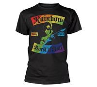 Rainbow 'Long Live Rock N Roll Rainbow' (Black) T SHIRTBlackXXL