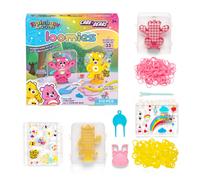 Rainbow Loom: Care Bears Loomies - Cheer Bear & Funshine Bear Kit de personajes DIY con banda de goma Exclusivo Cheer Bear Loom Actividad artesan