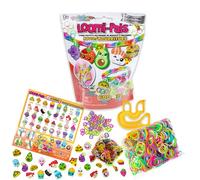 Rainbow Loom Loomi-Pals Collectibles Food Series Loom Band Kit | Kit de pulsera de goma con dijes de banda de telar, kits de fabricación de joyas para niños, son un gran regalo para niños a partir de