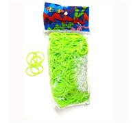 Rainbow Loom Recarga elástica: verde flúor