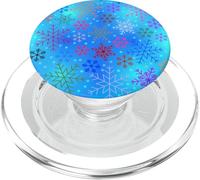 Rainbow Magic Dancing Snowflakes da Forma a la manía PopSockets PopGrip para MagSafe