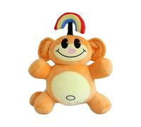 Rainbow Monkey Plush,12" KND Rainbow Monkey Plushies Stuffed Animal Doll Toys,Kids Birthday Party Favor Preferred Gift for Holidays,Birthdays (Orange)