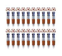 Rainbow - Paquete de bolígrafos retráctiles con 4 colores para el aula y el arte, multicolor