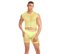 Rainbow Party Conjunto de Lencería Amarillo S/M - Marca EAN: 0196018769395