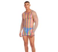 Rainbow Party Conjunto de Lencería Multicolor S/M - Marca EAN: 0196018769319