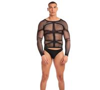 Rainbow Party Conjunto de Lencería Negro L/XL - Marca EAN: 0196018769227