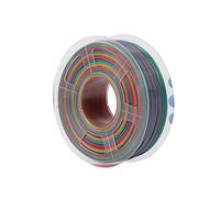 Rainbow Pla Filament 1.75mm Gradiente 3d Impresora Rainbow Filament Color Mezclado Filamento FDM Una Bandeja De Impresión Multicolor PLA1 Kilogramo Carrete Material De Impresión Filamento Filamento Co