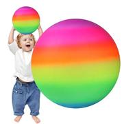 Rainbow Playground Ball - Bola inflable para niños | Summer Water Games, Entretenimiento divertido, Relajación en la Piscina, Accesorios Deportes para Fiestas, Equipo de Juegos de Patio Trasero para