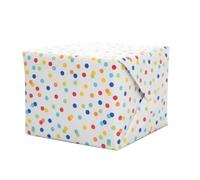 Rainbow Polka Dots Gift Wrap, 30" x 5 ft