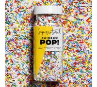 Rainbow Pop! Gránulos naturales sin pareil por Supernatural, sin tintes artificiales, sin soja, sin gluten, veganos, 3 onzas