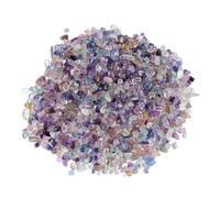 Rainbow Raw Crystal - Cristales en bruto Piedras decorativas Piedras en bruto para meditación | Piedra decorativa multifuncional portátil para el hogar, sala de estar y oficinas