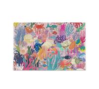 Rainbow Reef Rhapsody Vivid Aquatic Extravaganza Puzzle Rompecabezas de madera para cerebros duros para personas mayores de 1000 piezas