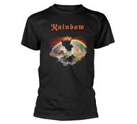 Rainbow 'Rising Classic' (Negro) Camiseta - ¡NUEVO Y OFICIAL