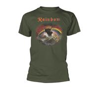 RAINBOW - RISING DISTRESSED (MILITARY GREEN) GREEN T-Shirt X-Large