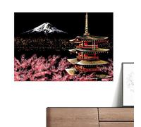 Rainbow scrtch - Scratchs Off City Landmark Paper, Doodle Arts Pads | Interactive Craft Set With Party Fun Escenario For Kids Teens Children Birthday Halloween Christmas Art Projects