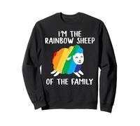 Rainbow Sheep Queer Lesbianas Gay CSD Orgullo Fiesta Wear LGBT Sudadera