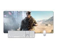 Rainbow Six XXL Anime Alfombrilla para ratón 900 x 400 mm - Speed Gaming Mousepad - Mouse Pad para Ordenador - 3mm Goma Antideslizante, para Gamers Ordenador, PC y Laptop, C