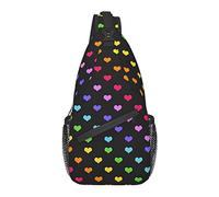 Rainbow Sling Bag Bolso Bandolera Mochila de Hombro Mochila Informal Mochila de Pecho Mochila LGBT