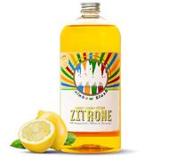 Rainbow Slush jarabe AZO y glicerina sin glicerina | Botella de 1 litro | Limón | Concentrado para granizadores de helados, máquinas de helado, bebidas 1:5 hasta 1:20