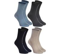 Rainbow Socks - Calcetines elásticos de algodón para diabéticos para pies hinchados para hombres y mujeres, 42-43