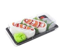 Rainbow Socks - Damen Herren - Sushi Socken Shrimp Nigiri - Lustige Geschenk - 1 Paar - Größen 36-40