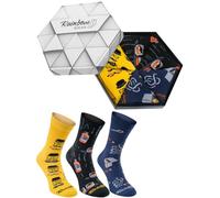 Rainbow Socks - Hombre Calcetines Caballero Regalo - 3 Pares - Talla 41-46