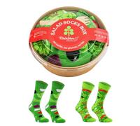 Rainbow Socks - Hombre Mujer Calcetines Salat Graciosos - 2 Par - Talla 47-50