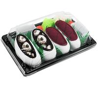 Rainbow Socks - Mujer Hombre Calcetines Sushi Atún Pulpo - 2 Pares - Tamaño 41-46