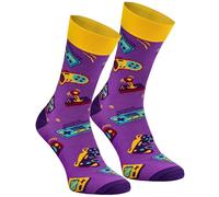 Rainbow Socks - Mujer Hombre Funny Juego Calcetines - Juego - Talla 41-46