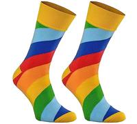 Rainbow Socks - Mujer Hombre Funny Lollipop Calcetines - Lollipop Calcetines - Talla 36-40