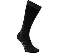 Rainbow Socks - Niño Niña Calcetines Largos Hasta la Rodilla - 1 Par - Negro - Talla 24-29