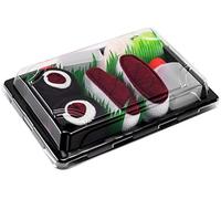 Rainbow Socks - Señoras Hombre - Calcetines Sushi Atún Nigiri Maki - 2 pares, Atún/Maki, S