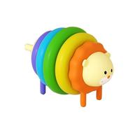 Rainbow Stacker Set, Rainbow Blocks,Preescolar animales aprendiendo juguetes para niños - Actividades de coordinación mano- STEM Bloques educativos para niñas de aprendizaje para niños