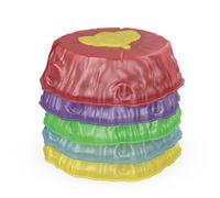 Rainbow Stepping Stones - Kids Balance Jumping Toy, Non-Slip Sensory Play Equipment for Indoor Outdoor Use | Obstacle Course Enhancing Coordination Balance Motor Skills, Toddlerz Children Physical