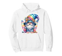Rainbow Summer GNOME Graphic For Surfer Funny Beach Surfing Sudadera con Capucha