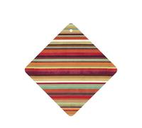Rainbow - Tarjetas ambientadoras para coche, 10 unidades, diseño de arcoíris