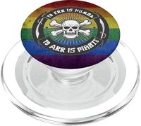 Rainbow To ERR es humano para ARR es pirata PopSockets PopGrip para MagSafe