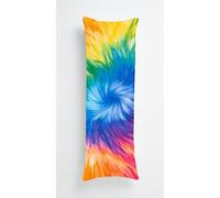 Rainbow Vortex Body Pillow Case Cover 40x145cm, Long Backrest Cushion Pillow Protector with Zipper, Decorative Bedding Pillowcase, Soft Body Pillow Cover for Couch Bedroom Colorful