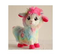 (Rainbow)Zuru Pets Alive Boppi Botín Shakin Juguete de Peluche Eléctrico Alpaca Niño Regalo Cumpleaños