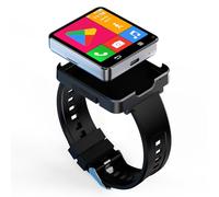 Rainbuvvy 4G Smart Watch Phone, Android 11 Quad Core Smartwatch 2.65 Pulgadas Gran Pantalla Hombre Reloj 1200mAh Puerto Tipo C Dual Camera WiFi Bluetooth GPS Reloj Inteligente (4+128GB)