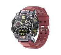 Rainbuvvy Reloj inteligente para hombre con pantalla táctil de 1,5 pulgadas, 4G LTE, 3GB+32GB, rastreador de actividad, batería de 1150 mAh, cámara dual, WiFi, GPS, sistema autónomo (rojo)